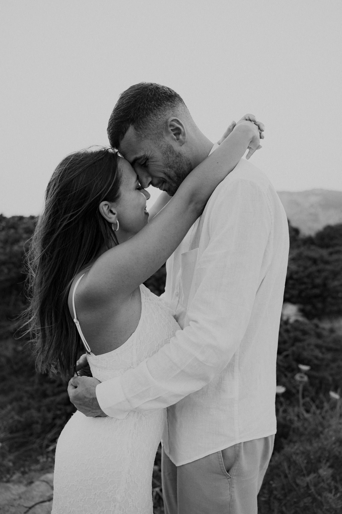 Un bacio in bianco e nero